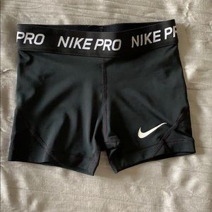 Nike Pro Athletic Shorts